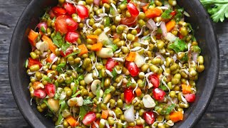 Sprouts Salad|Weight Loss Salad|Sprouts Salad Recipe|Moong Sprouts Salad|Healthy Salad Recipes
