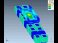 Simulation of a magnetically levitated train (MagLev)  | Mentor Infolytica