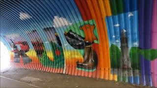 MURAL IN A TUNNEL RUSHDEN