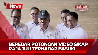 Viral, Raja Juli Potong Pembicaraan Menteri PUPR Basuki - iNews Malam 03/08