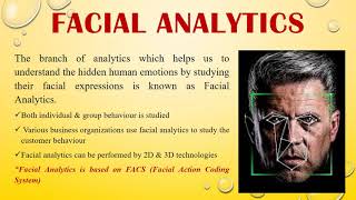 Facial Analytics | Retail Analytics | social media analytics | | business analytics | mba