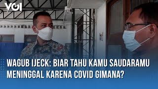 Wagub Sumatera Utara Ijeck Marah saat Sidak ke Dinkes Sumut