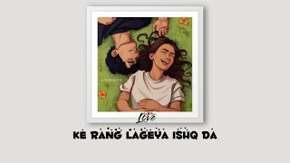 Ke Rang Lageya Ishq Da  ✨🖤 Song | Romantic Status 🦋 | Slowed + raved | lofi WhatsApp Status✨Axhna7X🤍