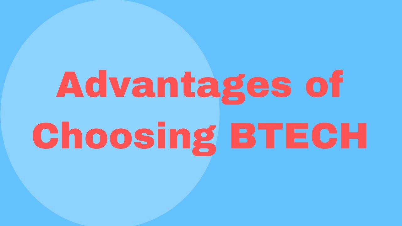 Advantages Of Choosing BTECH ||COURSES|#tsinter #btech #engineering # ...