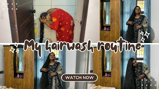 My hair wash routine | നിങ്ങളുടെ മുടിയിൽ ഇങ്ങനെ ഒന്ന് ചെയ്തു നോക്കൂ 100% result ഉറപ്പ് 😍😍