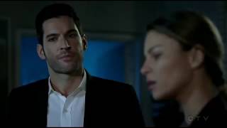 Lucifer 2x16 Lucifer and Chloe in the Precinct Season 2 Episode 16