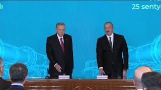 Azerbaijan’s Aliyev 'confident' in reintegration of Karabakh Armenians at meeting with Erdogan | AFP