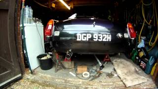 MGB BIG BORE exhaust sound