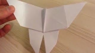 Faire un papillon en origami - Papillon en papier