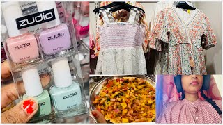 Weekend Vlog 🛍️🍳 Shopping, Egg Bhurji & Dinner Date! #WeekendVibes #ZudioHaul #FoodieLife