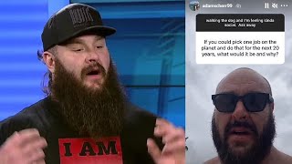 Braun Strowman REVEALS Possible Career After WWE