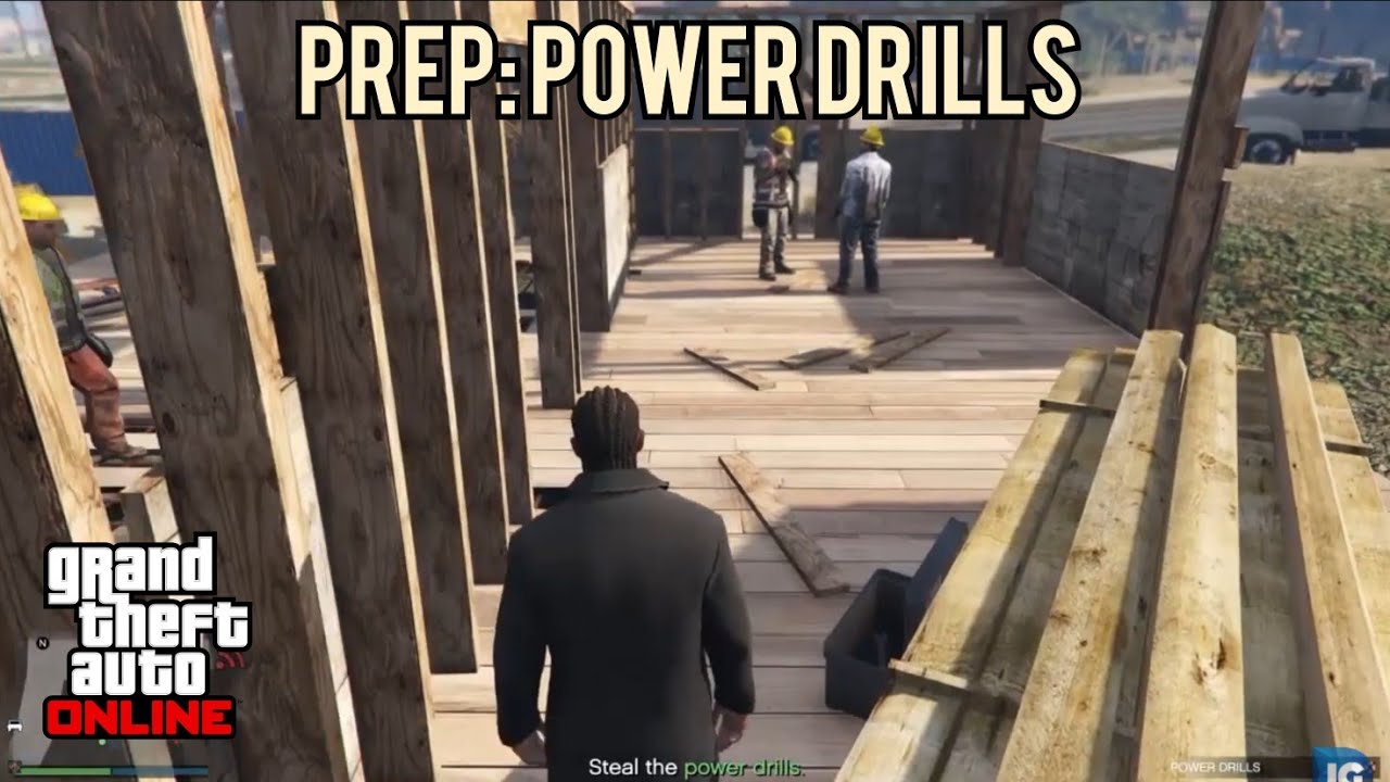 Gta 5 Online Casino Heist Prep Power Drills Youtube