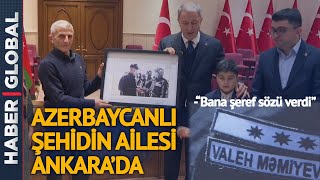 Azerbaycanlı Şehidin Ailesi Ankara'da