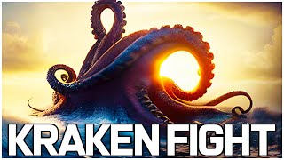 Death in the Water 2 Kraken Fight is REALLY SCARY!