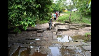 Sandstone blocks used to construct temples