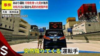 【事件】高速道路であおり運転 刃物を持った男が“激昂” 被害者の対処方法に協会も異例の絶賛声明【GTA5】