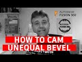 Fusion 360 — How To CAM UNEQUAL Bevel — Ask LarsLive