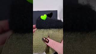 720#old #Black #velcro #loop #green hook #asmr #velcroasmr