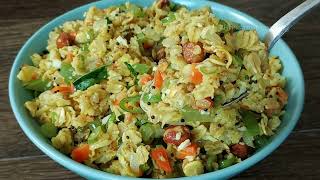 Oats Upma Recipe | Oats Vegetable Recipe | Healthy Oats  Breakfast