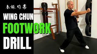 GREAT FOOTWORK DRILL FOR WING CHUN