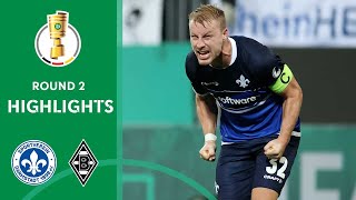 Sensation in Darmstadt | SV Darmstadt vs. Borussia M'gladbach 2-1 | Highlights | DFB-Pokal Round 2