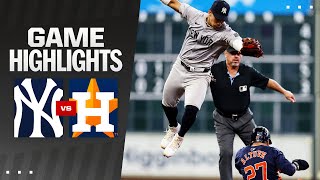 Yankees vs. Astros Game Highlights (3/31/24) | MLB Highlights