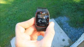 Polar M400 GPS Watch - First Run Overview