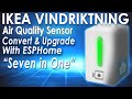 Hack the IKEA Air Quality Sensor: 7-in-1- Full ESPHome Tutorial