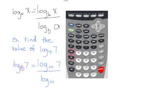 Change of Base Formula