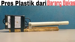 Cara Membuat Pres Plastik Dari Barang Bekas