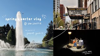 uw seattle vlog | bits of junior year ˖𓍢 🌿✧ 🌷 ˚.⋆🧷