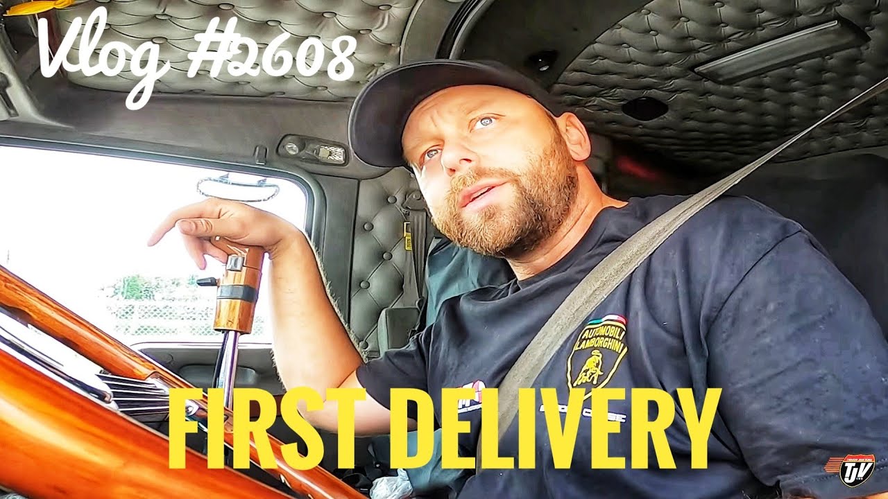 FIRST DELIVERY | My Trucking Life | Vlog #2608 | Aug 23, 2022 - YouTube