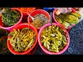 Countryside Market Morning Scenes, Tuol Pongror Market Fresh Food Tour, Cambodian Street Food Market