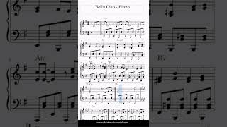 Bella Ciao Piano – Misc Traditional (Tutorial Piano, Sheets Score)