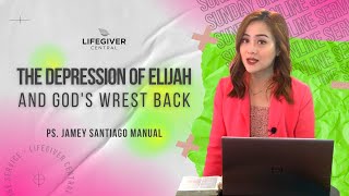 Jamey Santiago-Manual | The Depression of Elijah and God's \