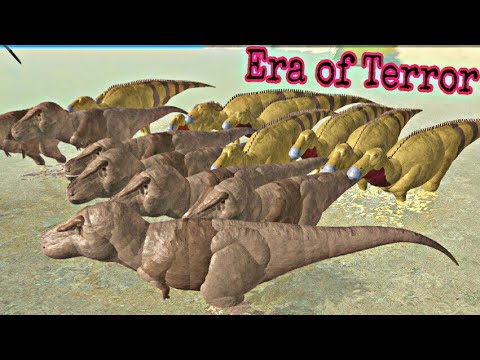 Era Of Terror - Gang De T-Rex Vs Manada De Edmontosaurus! Super G.R De ...