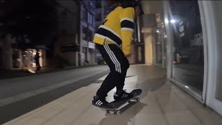 天神ストリート スケボー /Street skate  at Tenjin