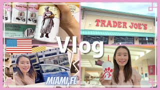 【アメリカ生活】Trader Joe'sでお買い物＆平日Vlog｜アメリカ駐在妻