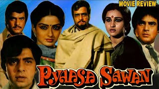 Pyaasa Sawan 1981 Hindi Movie Review | Jeetendra | Reena Roy | Moushumi Chatterjee | Vinod Mehra