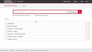 Lexis Advance Tutorial: Creating Favourites