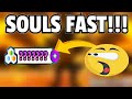 HOW TO GET LOADS OF SOULS FAST!!! Roblox Speedman Simulator