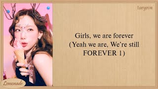 Girls' Generation FOREVER 1 Easy Lyrics