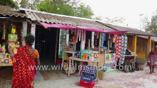 Local Market and sea shell art | Bakkhali Sea beach, Sundarban, West Bengal