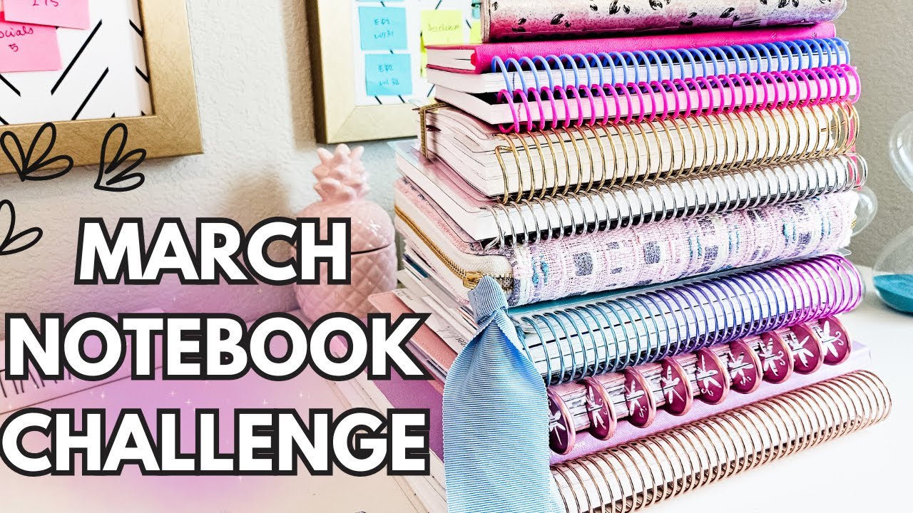 March Notebook Challenge Youtube