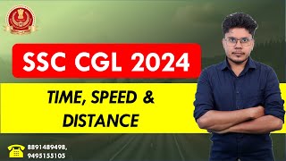 SSC CGL 2024 - STUDY PLAN - Revision Class - TIME & DISTANCE