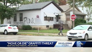 Vulgar threat spray painted on Walker’s Point neighborhood home