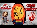 Huevo Sorpresa Gigante de Chucky de Halloween de Plastilina Play doh en Español Cult of Chucky