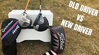 Old School vs Modern Technology - 15 Year Old Titleist 975J Driver vs 2018 Taylormade M4 Driver