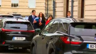 Enoch Burke + Family Leaving The High Court Today - Wilson's Hospital School Ireland - VM News
