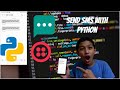 Send SMS using Twilio using Python | Coding Desires
